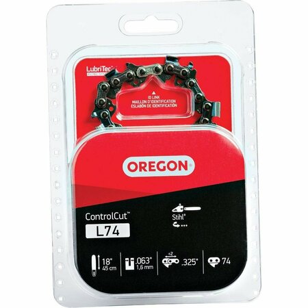 OREGON CUTTING Oregon ControlCut 18 In. Chainsaw Chain L74